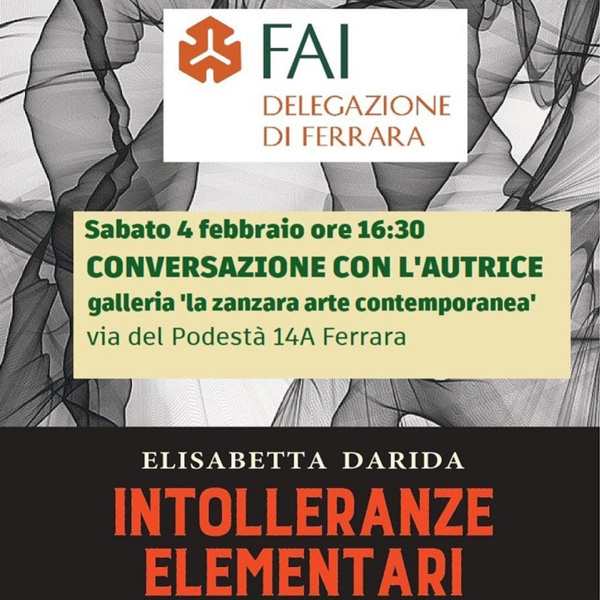 Presentazione del libro a Ferrara 4 febbraio 2023